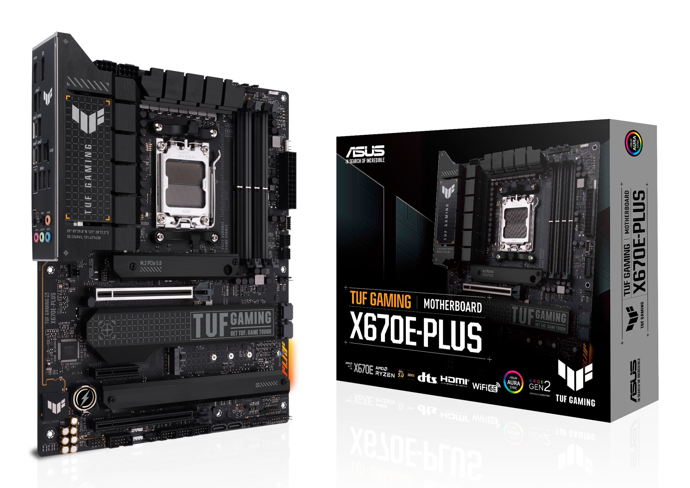 ASUS TUF GAMING X670E-PLUS AM5 Socket
