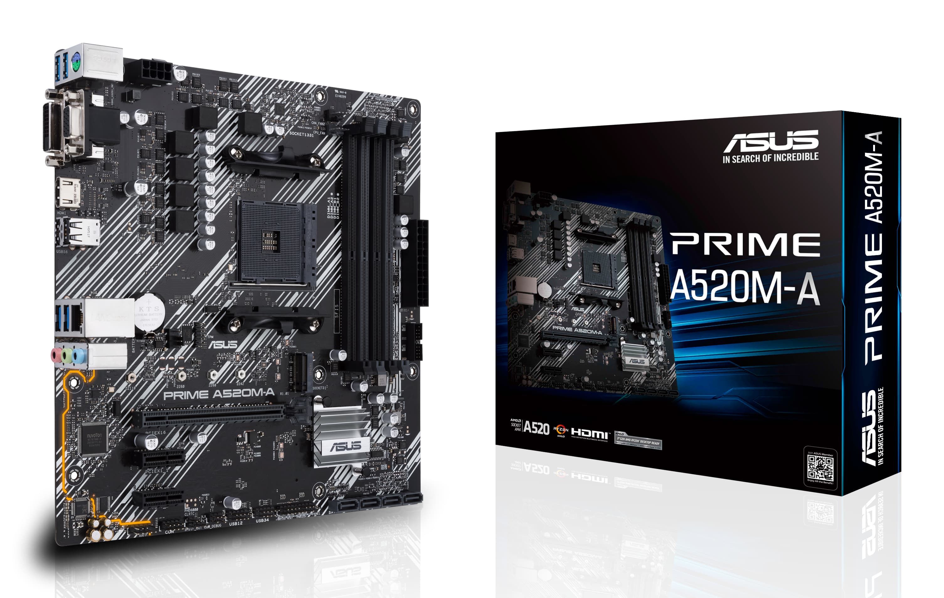 ASUS PRIME A520M-A II CSM DDR4 MB