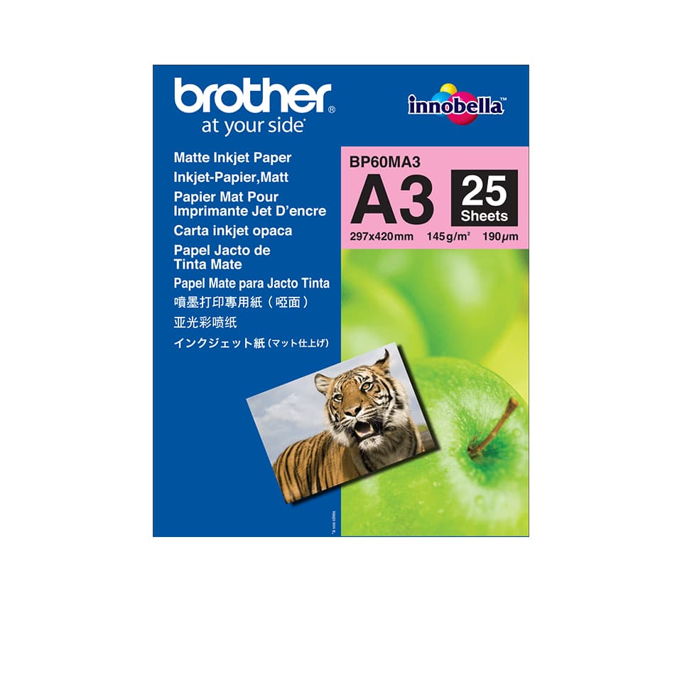 BROTHER BP-60MA3 inkjet paper A3 25BL