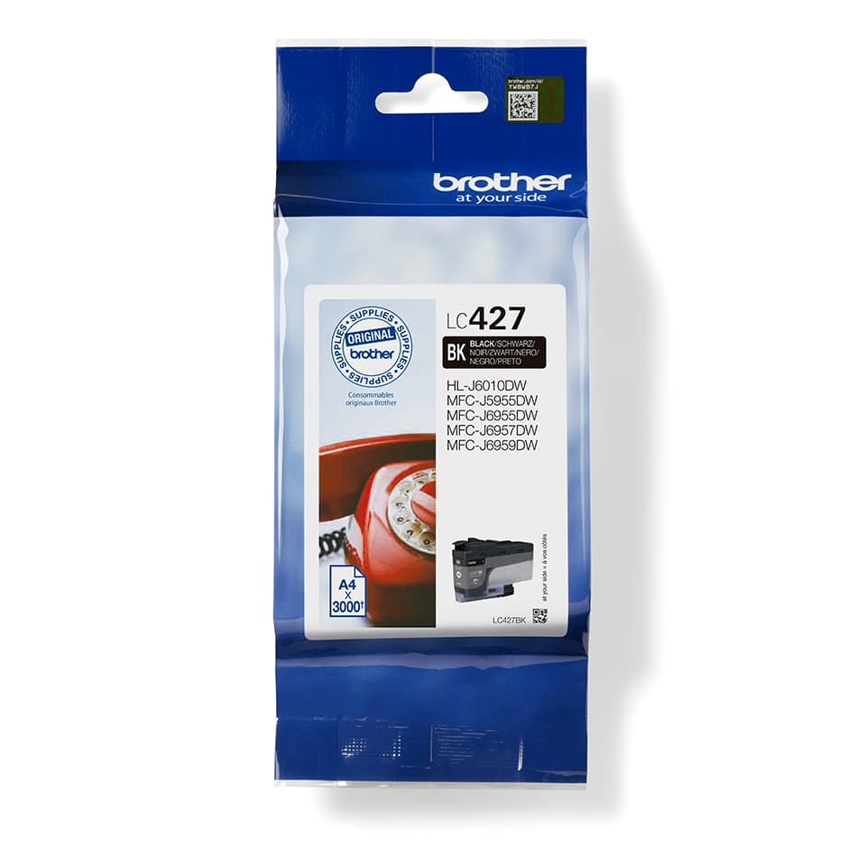 BROTHER LC427BK Black Ink Cartridge