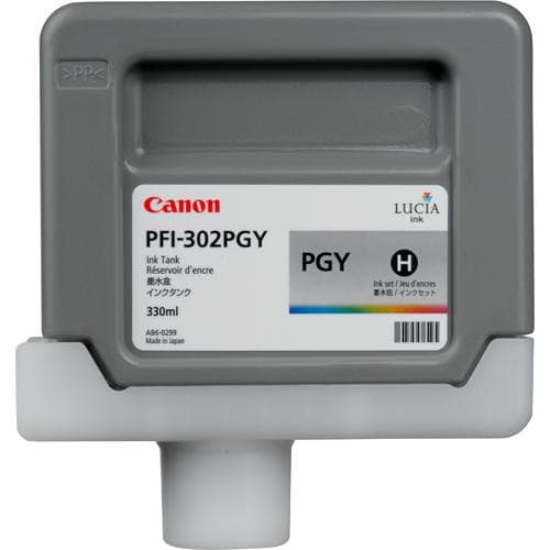 CANON PFI-302PGY photo ink grey