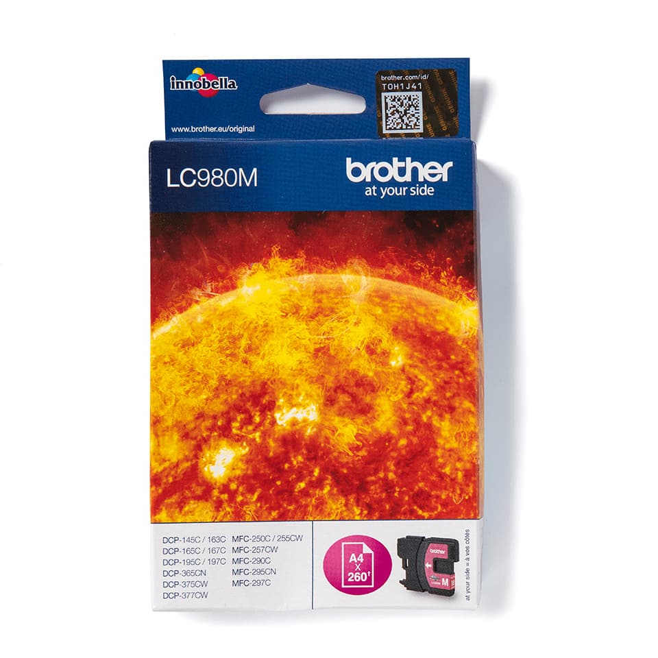 BROTHER LC-980 ink cartridge magenta