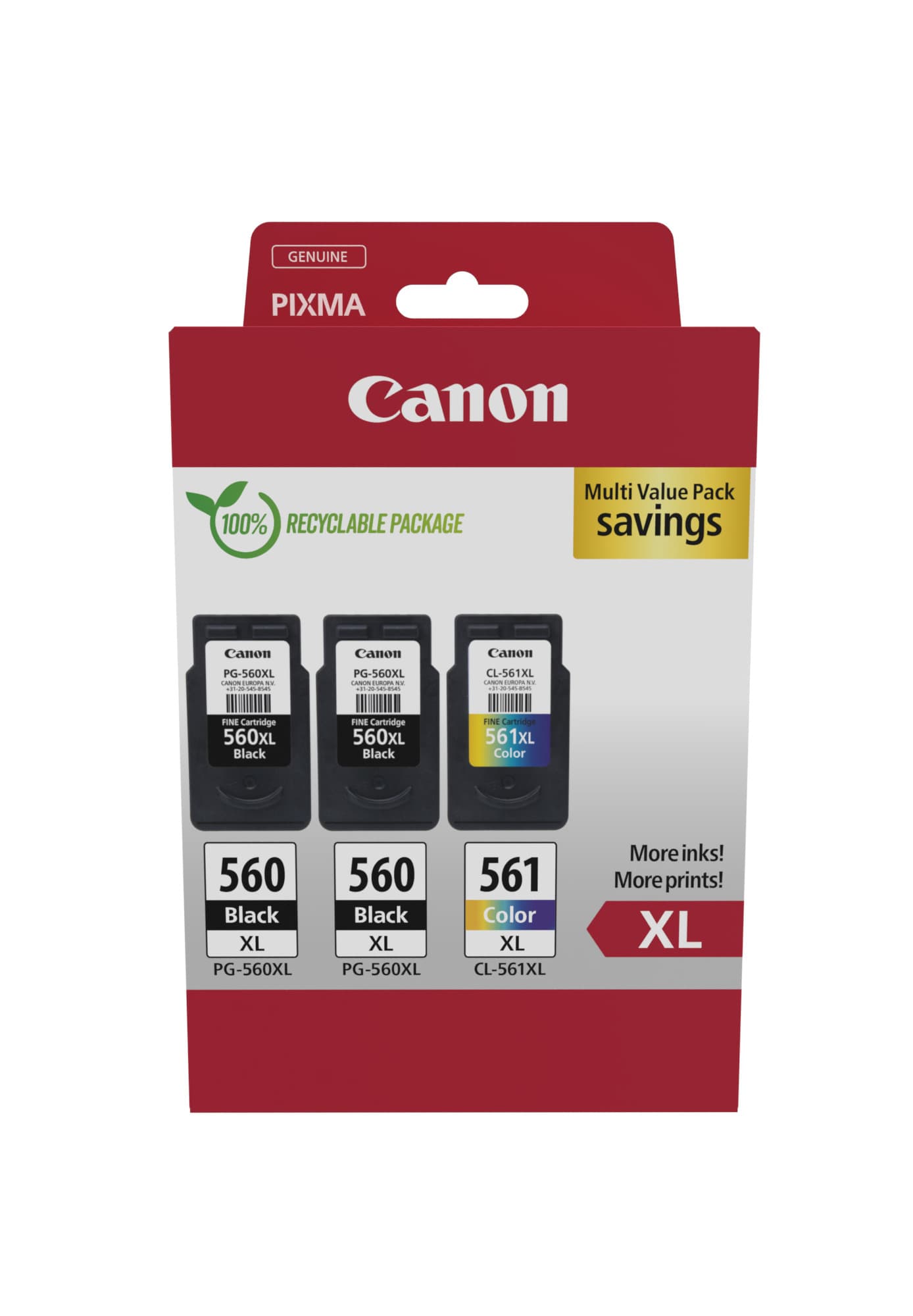 CANON PG-560XLx2/CL-561XL Ink Cartridge