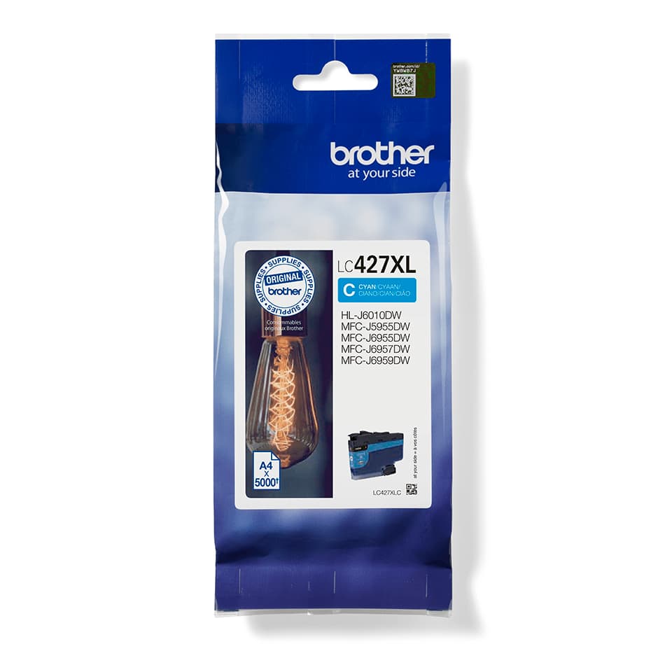 BROTHER LC427XLC Cyan Ink