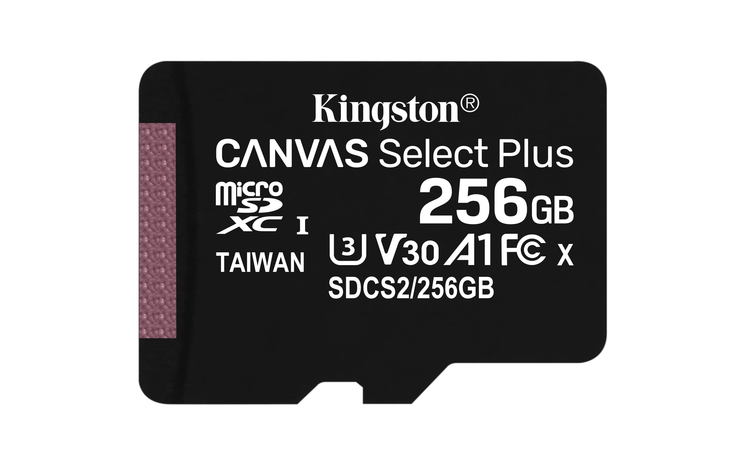 KINGSTON 256GB microSDXC Canvas Select