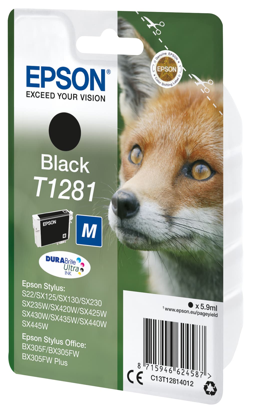 EPSON 6LB ink T128 black blister w/s