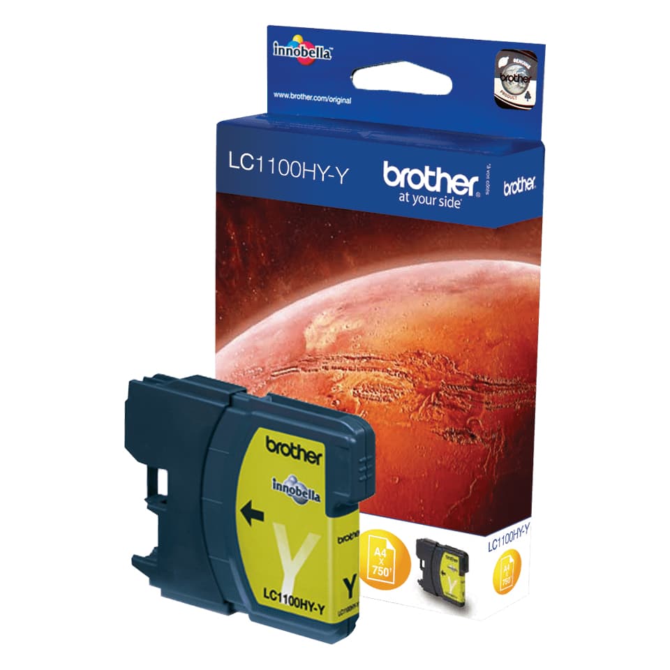 BROTHER LC1100HYY ink yellow large