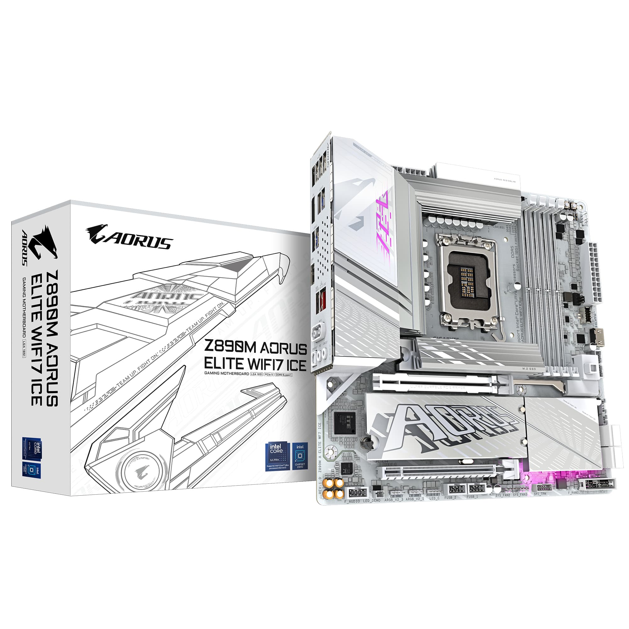 GIGABYTE Z890M A ELITE WF7 ICE