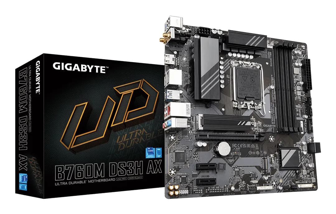 GIGABYTE B760M DS3H AX LGA1700 DDR5
