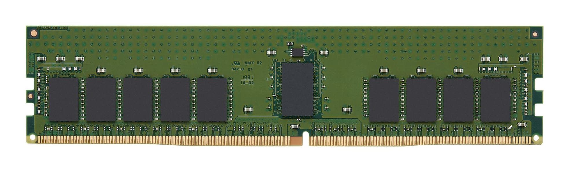 Kingston DRAM Server Memory 32GB DDR4-3200MT/s Reg ECC x8 Module