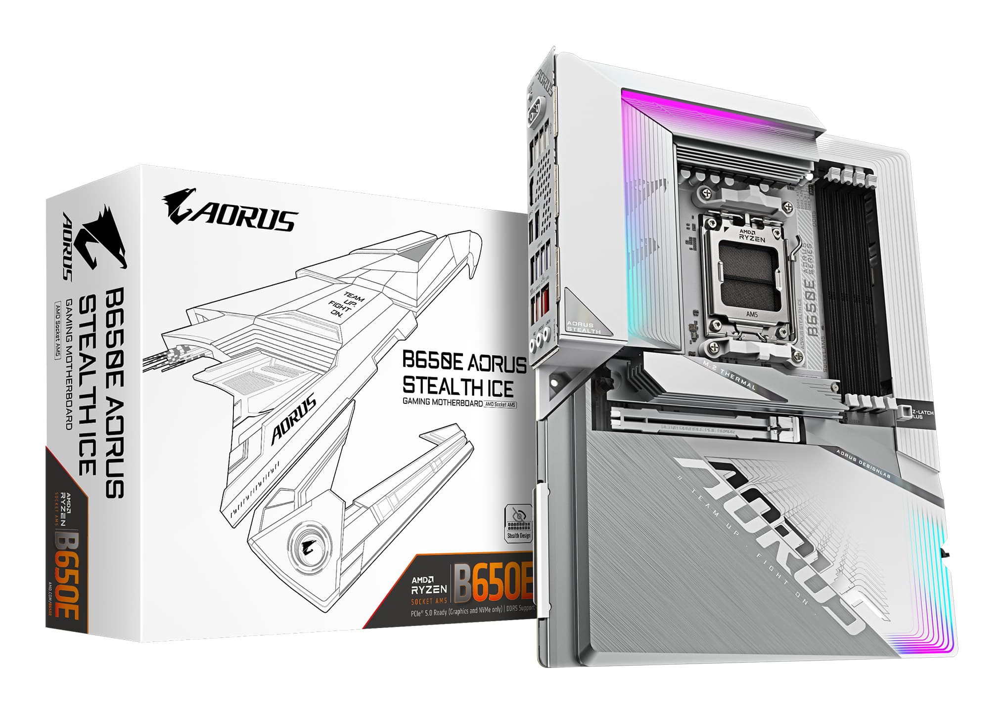 GIGABYTE B650E A STEALTH ICE