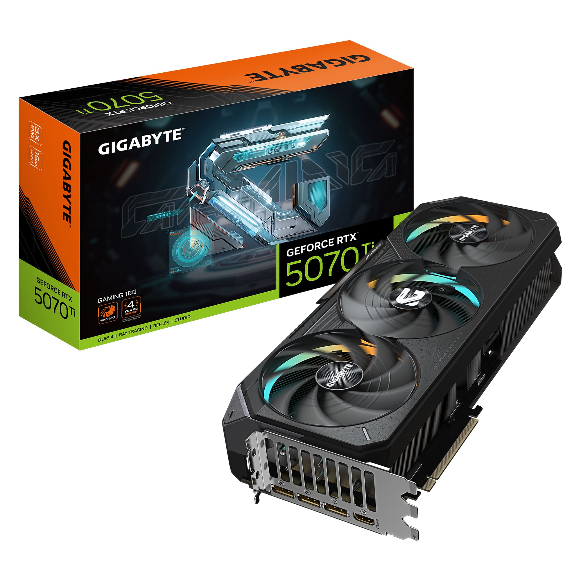 GIGABYTE GeForce RTX 5070 Ti 16GB GDDR7