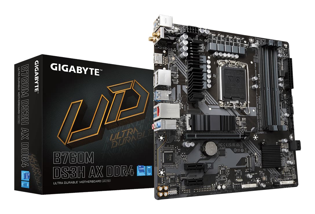 GIGABYTE B760M DS3H AX LGA1700 DDR4