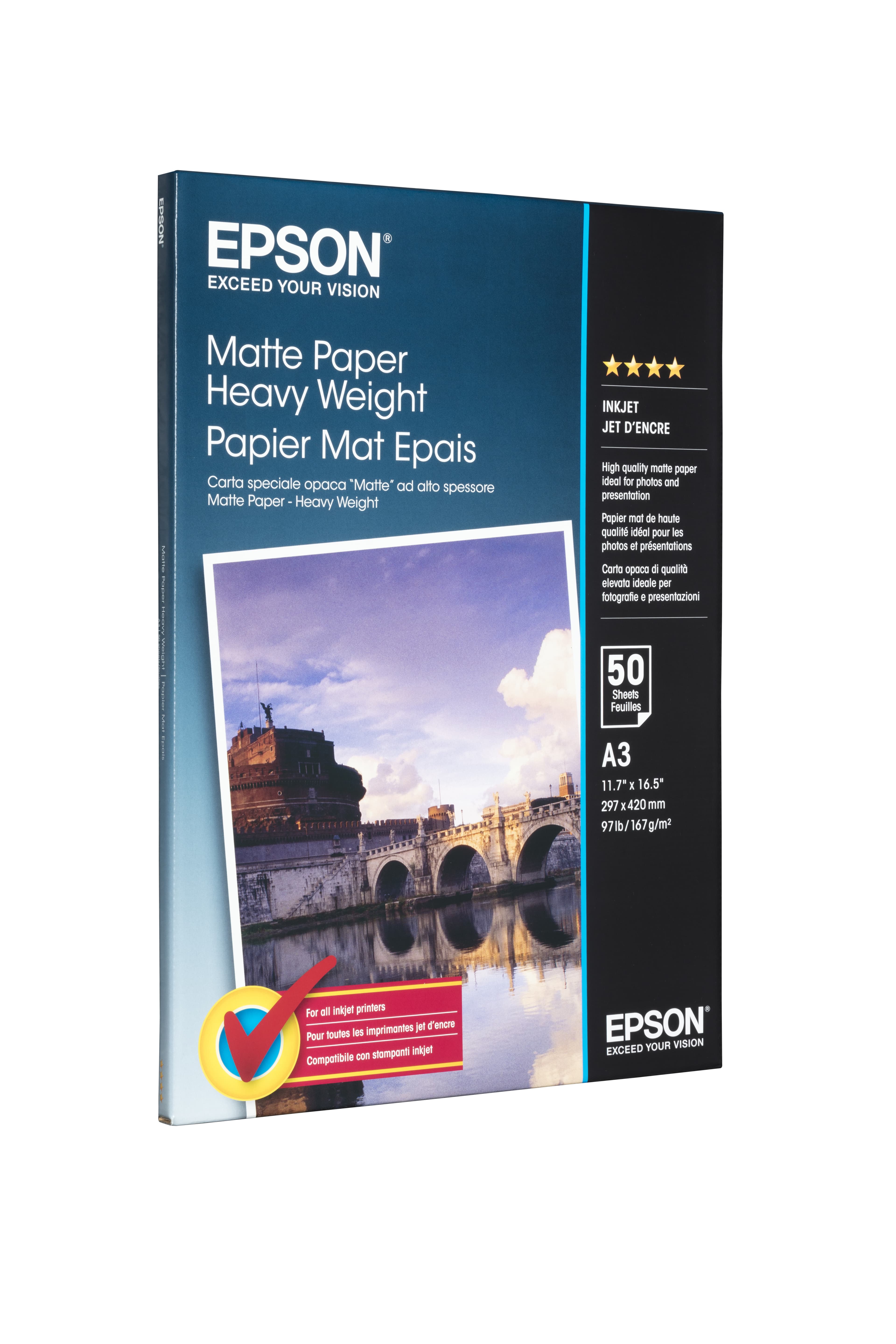 EPSON paper matt heavyweight A3 50sh
