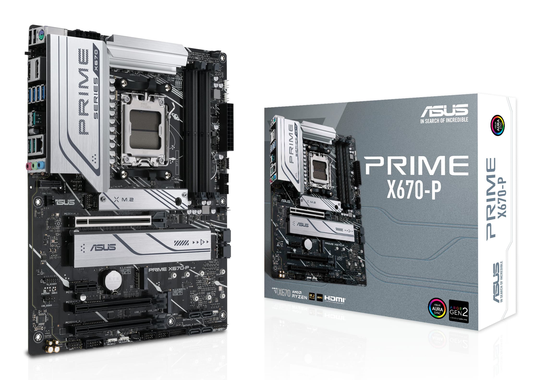 ASUS PRIME X670-P AM5 Socket 4DDR5