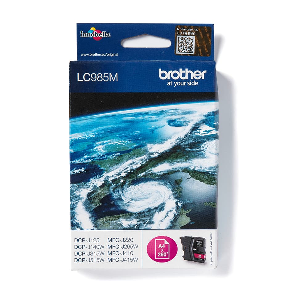 BROTHER LC985M magenta ink DCP-J125