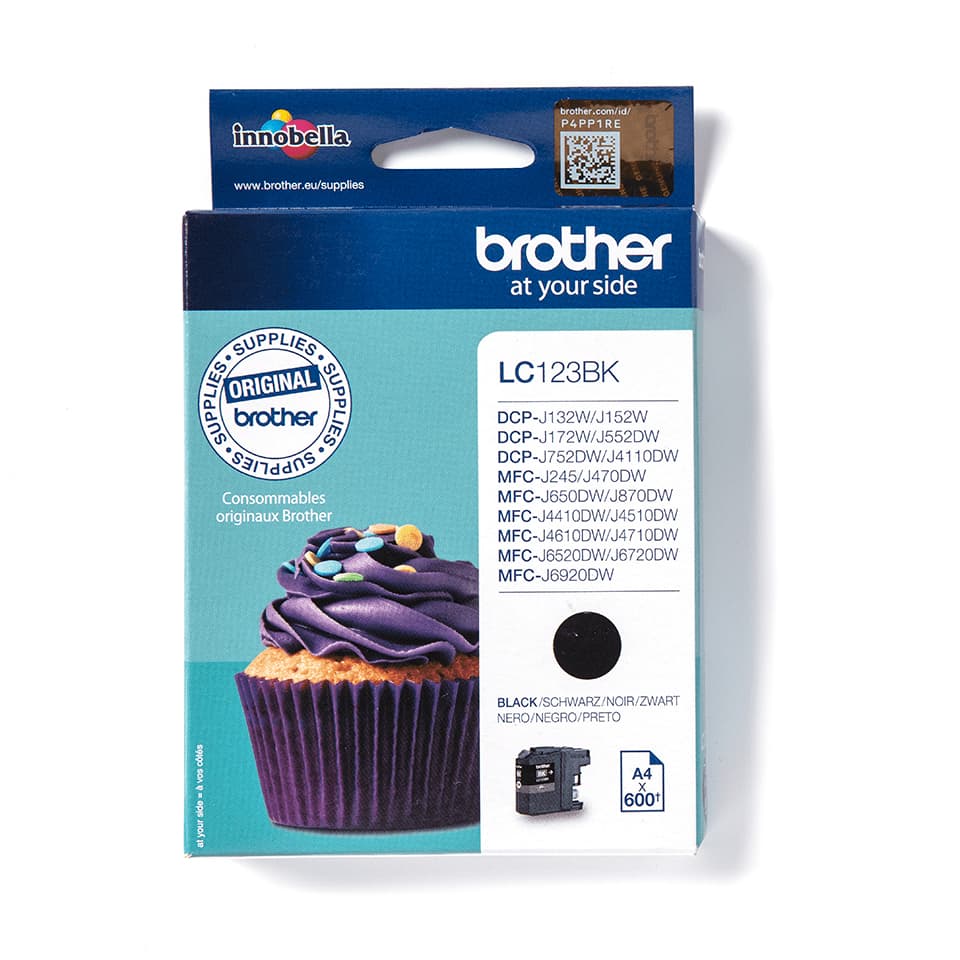 BROTHER LC-123 ink cartridge black