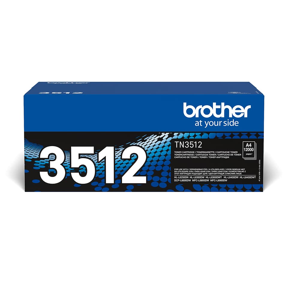 BROTHER TN3512 Toner Cartridge Black HY