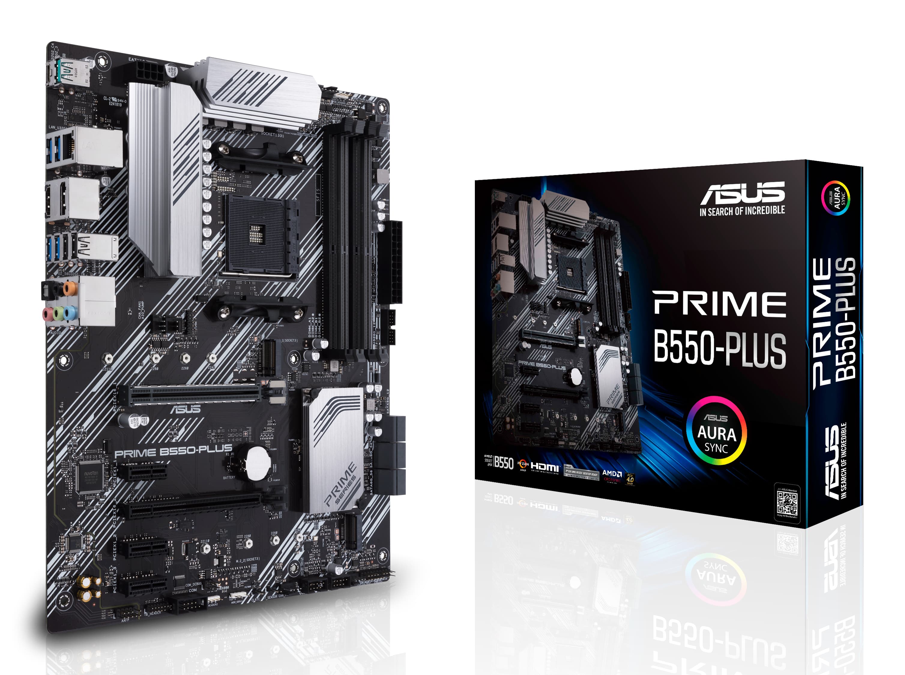 ASUS PRIME B550-PLUS AM4 DDR4 ATX MB