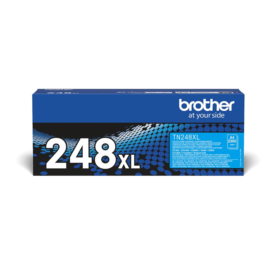 BROTHER TN248XLC Cyan Toner Cartridge