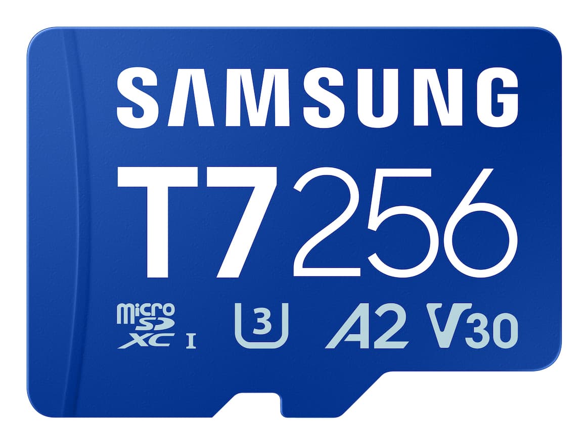 SAMSUNG T7 microSD Memory Card 256GB
