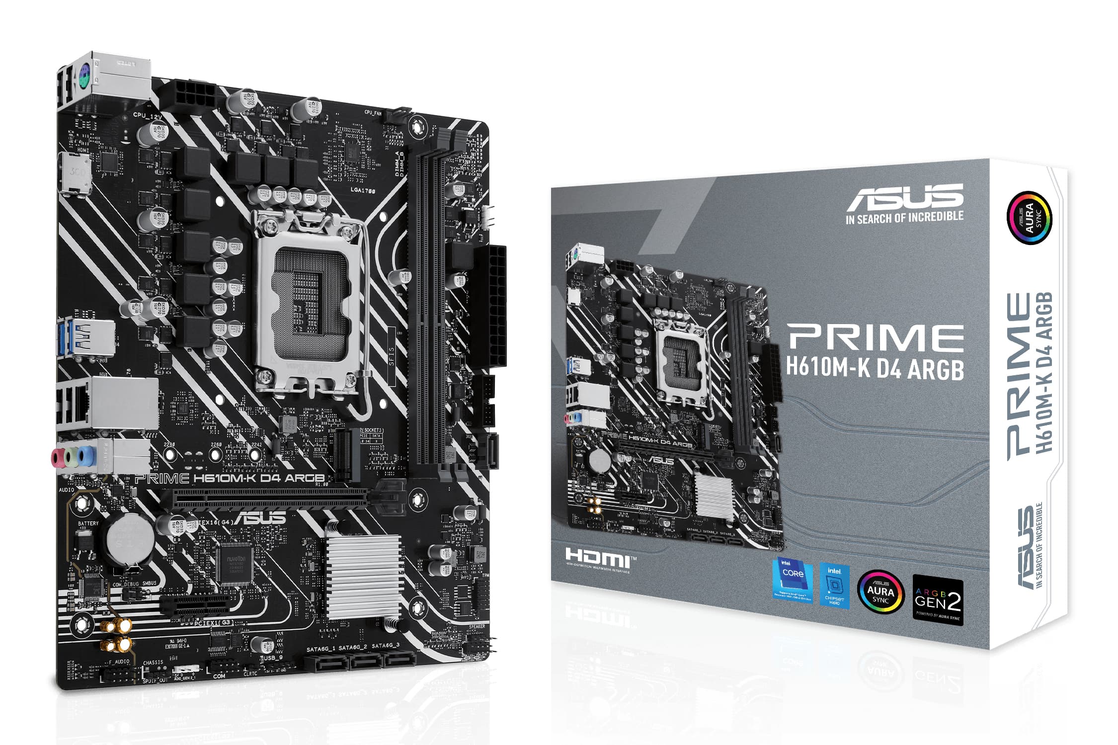 ASUS PRIME H610M-K D4 ARGB LGA1700