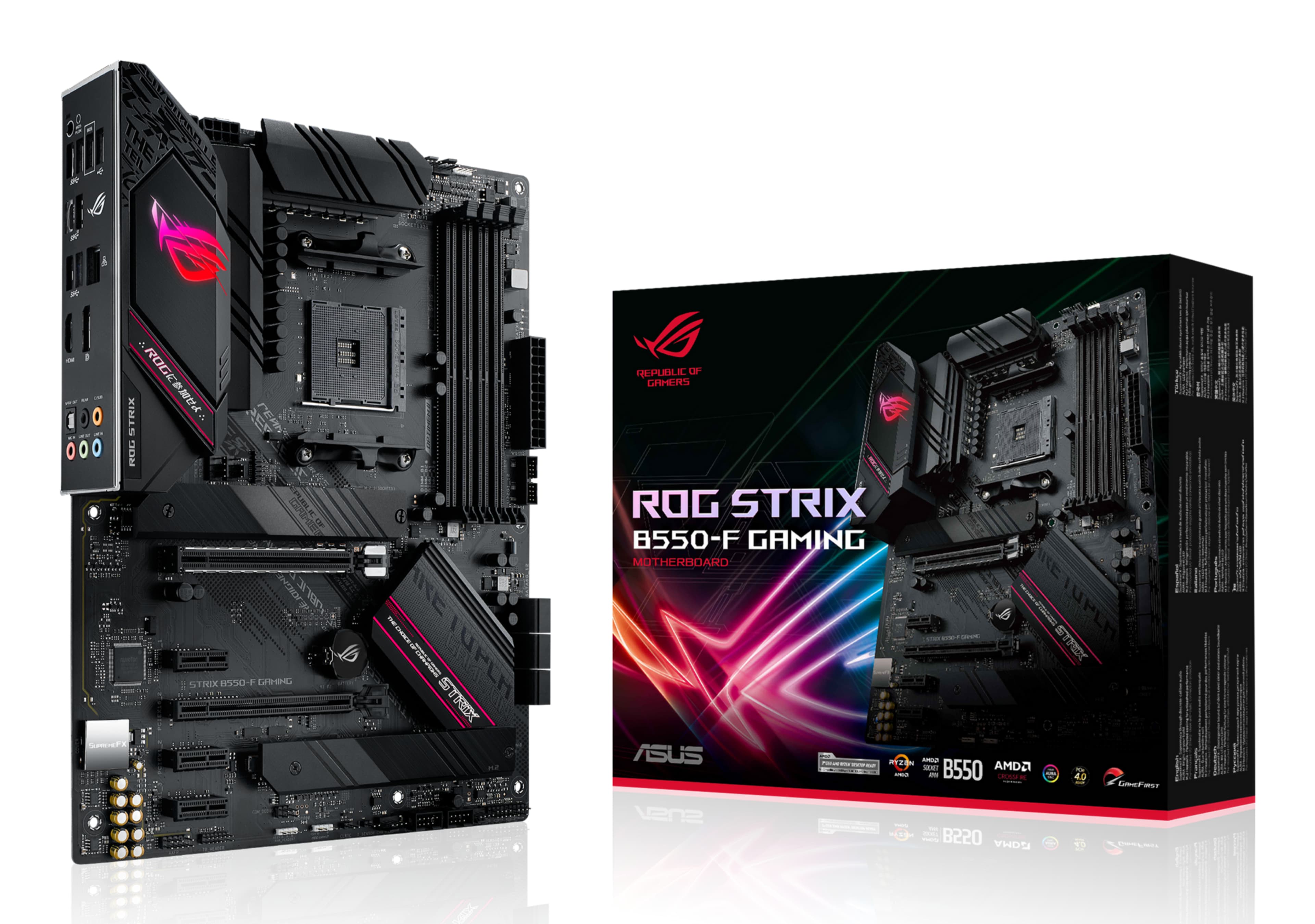 ASUS ROG STRIX B550-F GAMING AM4 DDR4