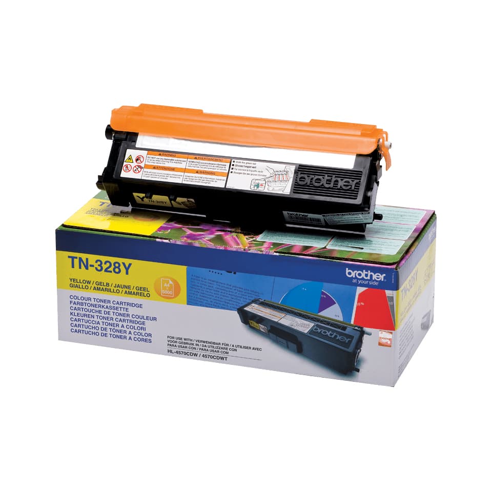 BROTHER TN328Y cartridge yellow 6000page