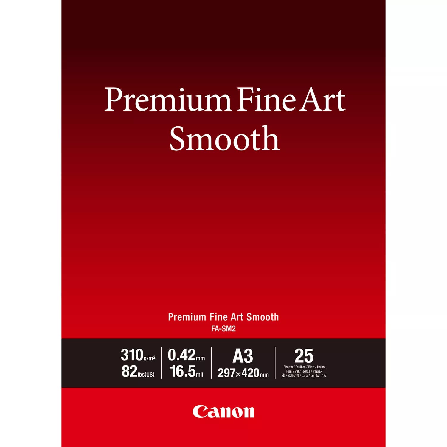 CANON FA-SM2 A3 25Sheets Smooth Paper