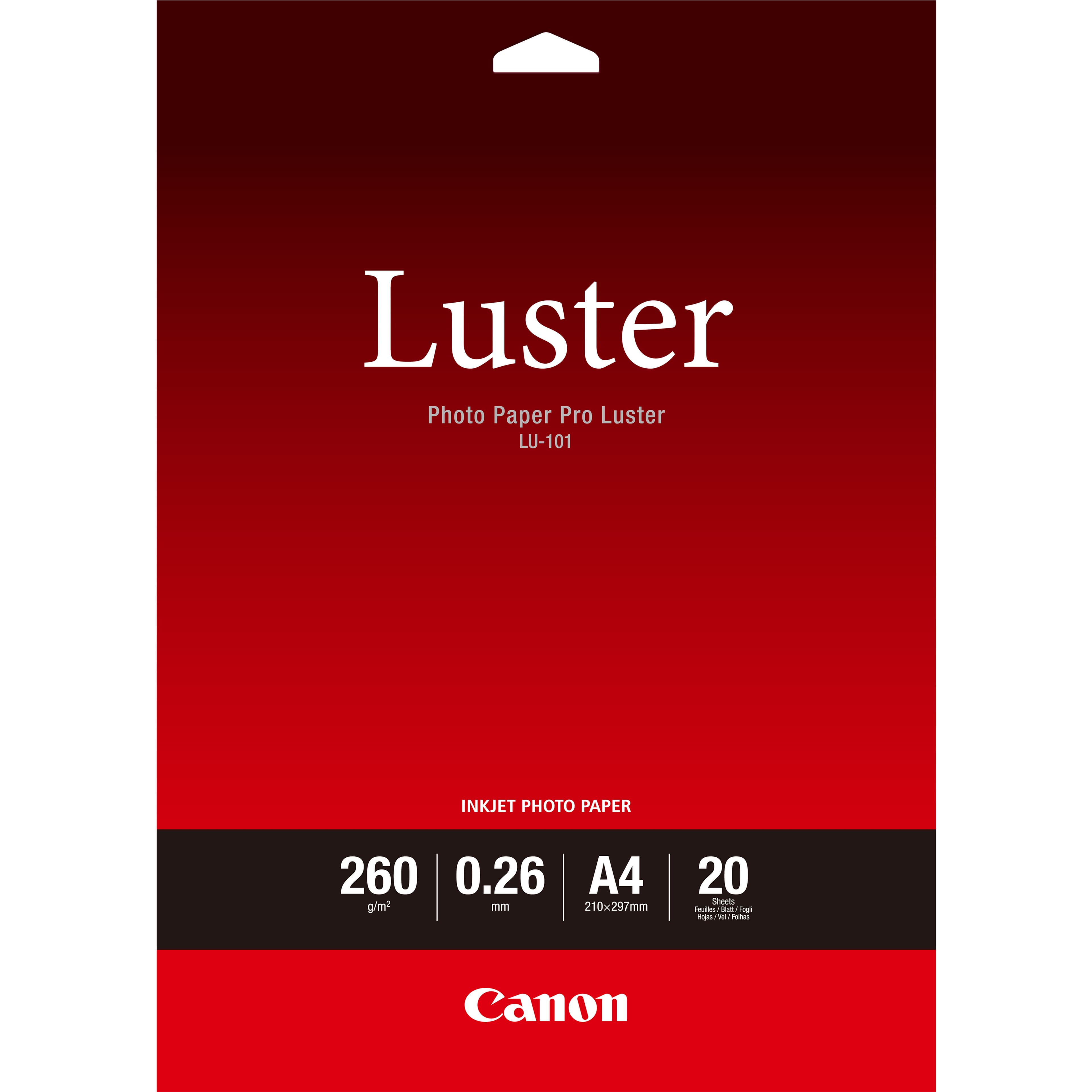 CANON LU-101 Photo Paper Pro Luster A4