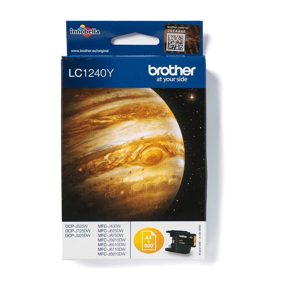 BROTHER LC-123 ink cartridge yellow