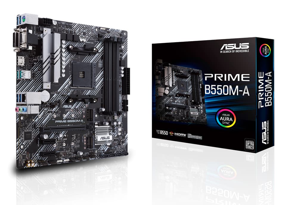 ASUS PRIME B550M-A AM4 DDR4 mATX MB