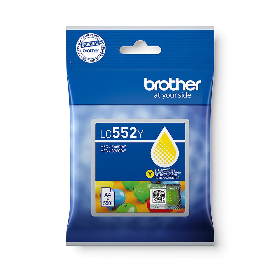 BROTHER LC552Y ink yellow