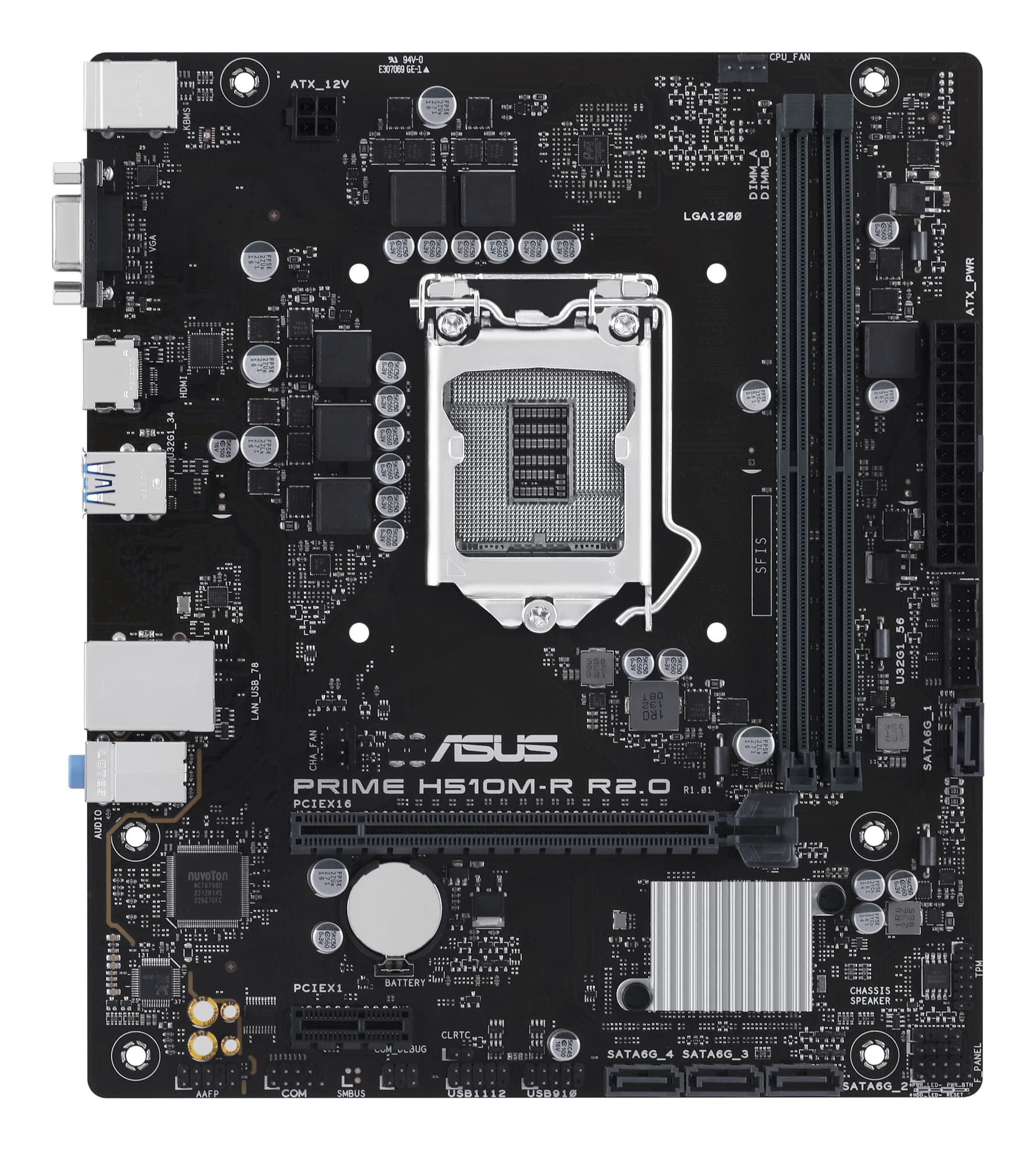 ASUS PRIME H510M-R R2.0-SI LGA1200