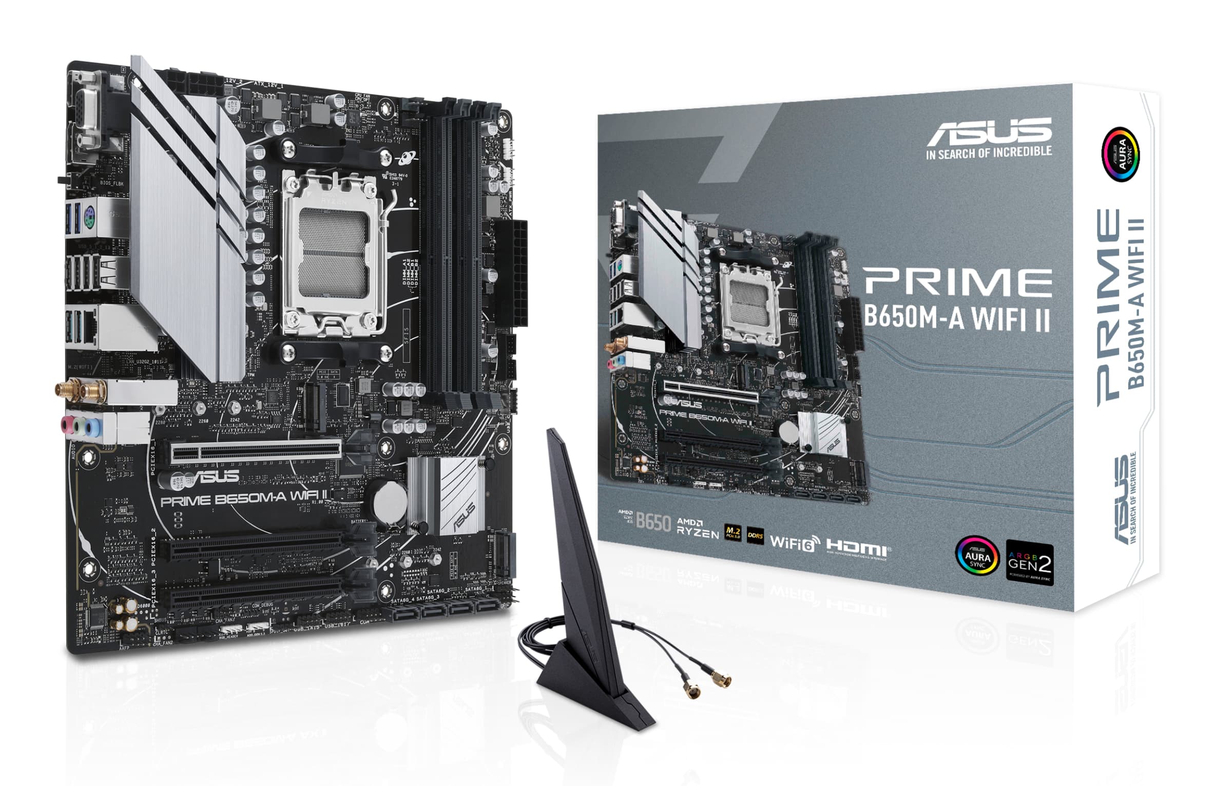 ASUS PRIME B650M-A WIFI II AM5 B650 USB