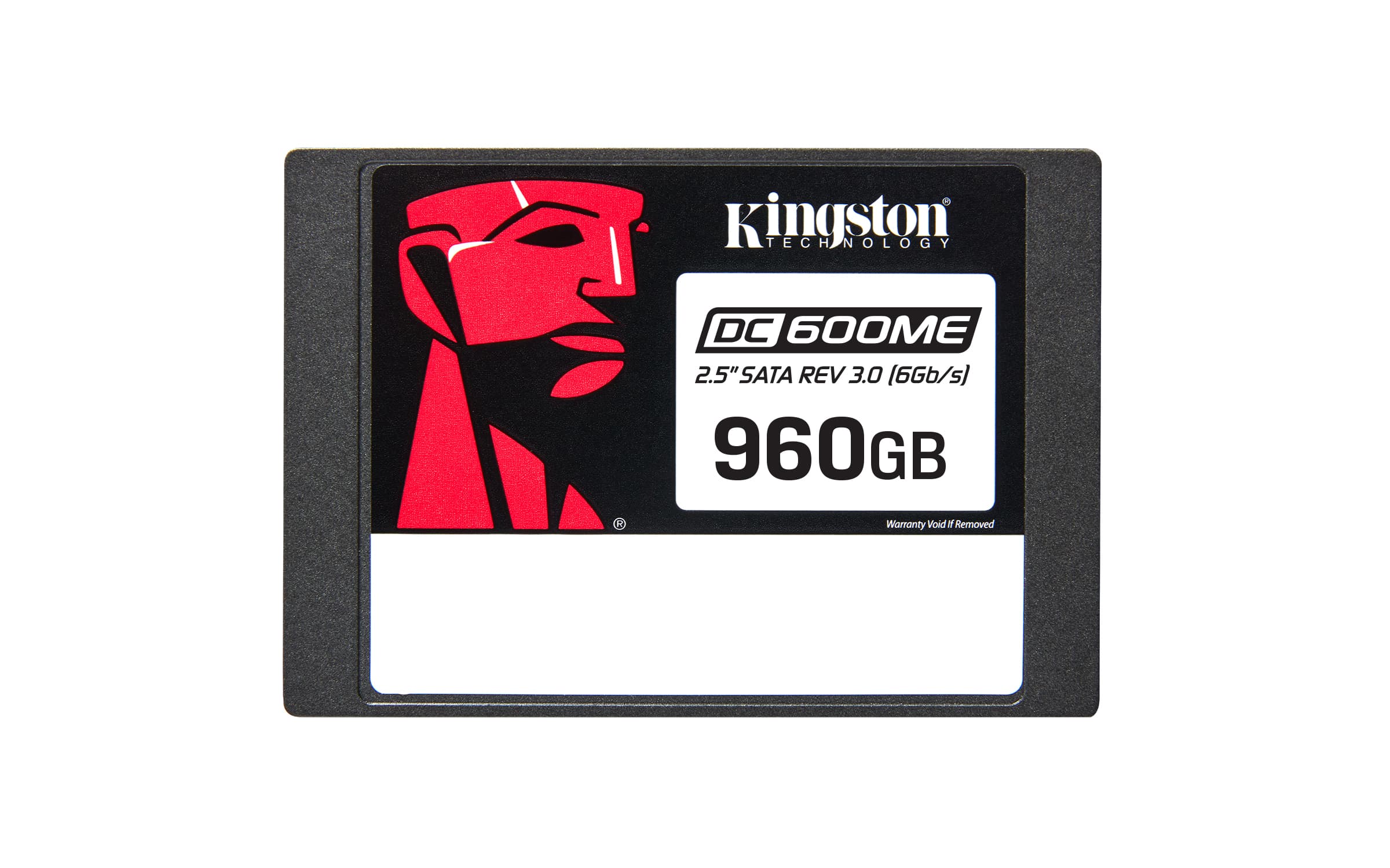Kingston DC600ME 960GB Enterprise SSD 2.5" SATA Read/Write: 560 / 530 MB/s, Random Read/Write IOPS 94K/65K (Mixed-Use) TCG Opal