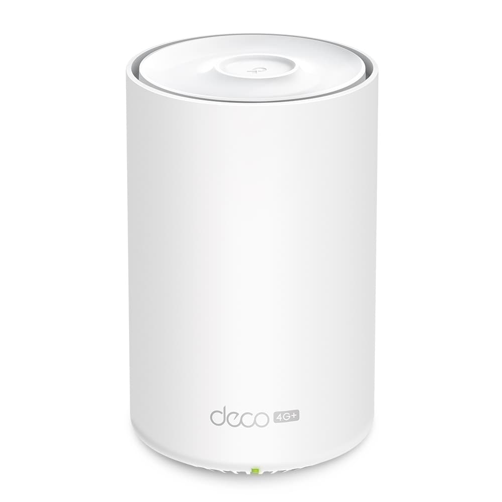 4G+ AX1800 Whole Home Mesh Wi-Fi 6 Router, Build-In 300Mbps 4G+ LTE Advanced ModemSPEED: 574 Mbps at 2.4 GHz + 1201 Mbps at 5 GHz, , 4G+ Cat6 300/50 MbpsSPEC: Internal Antennas, 3× Gigabit Ports (WAN/LAN auto-sensing), LTE-FDD/LTE-TDD/DC-HSPA+/HSP