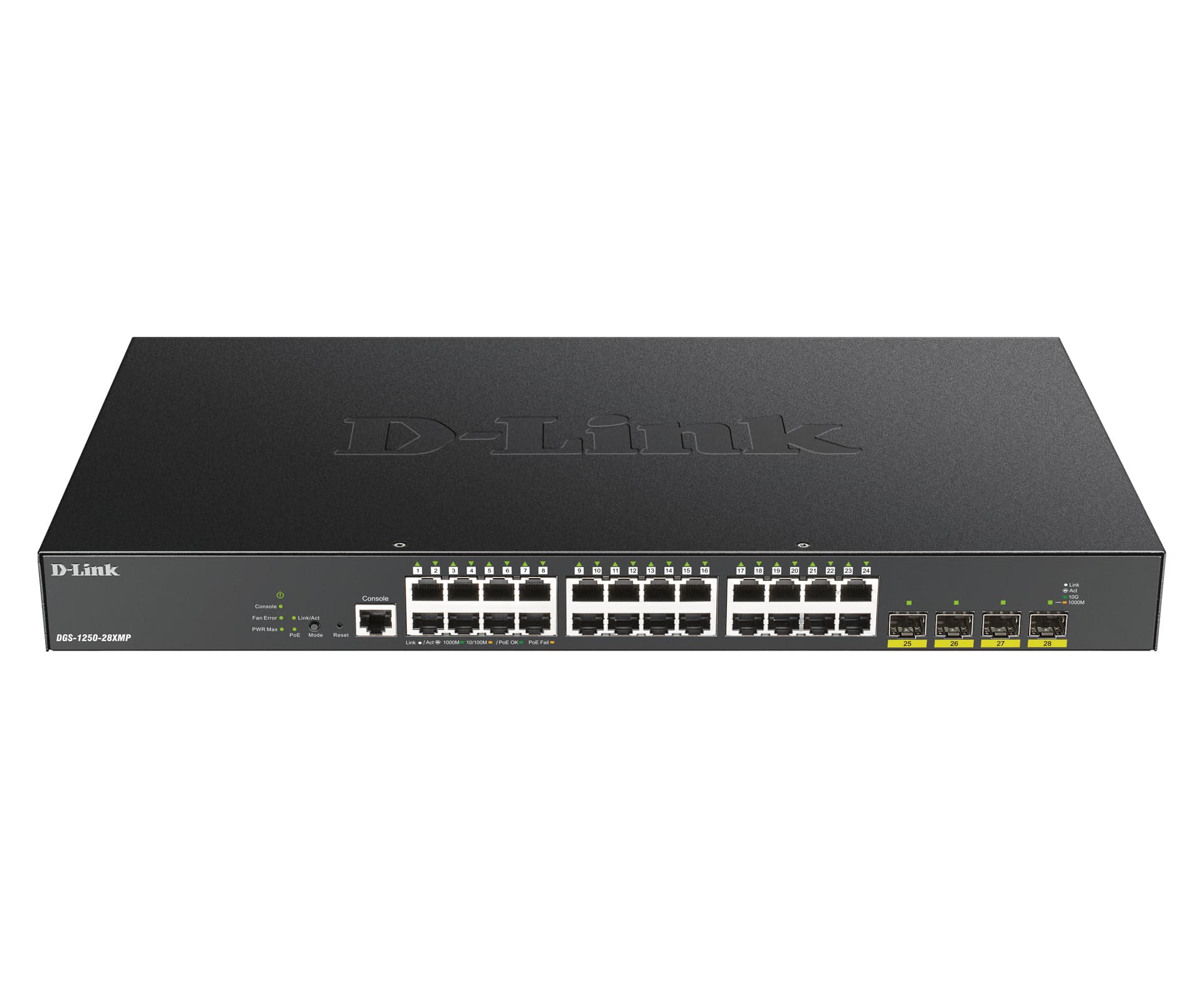 D-LINK 28-Port Smart PoE+ Switch 4x 10G