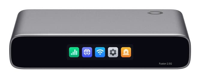 Omada Fusion 2.5G Gateway, PORT: 1 x 2.5GE RJ45 WAN, 4 x 2.5GE RJ45 WAN/LAN, Bluetooth.