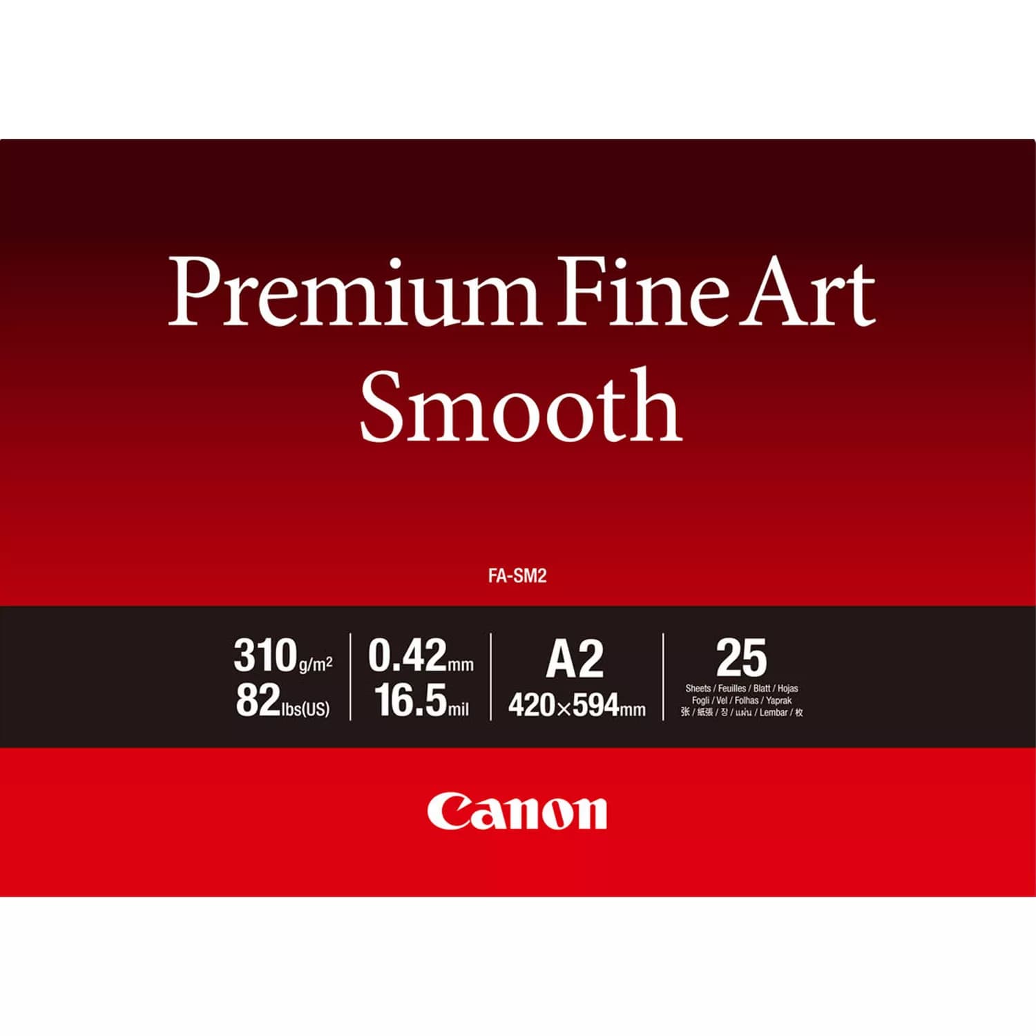 CANON FA-SM2 A2 25Sheets Smooth Paper