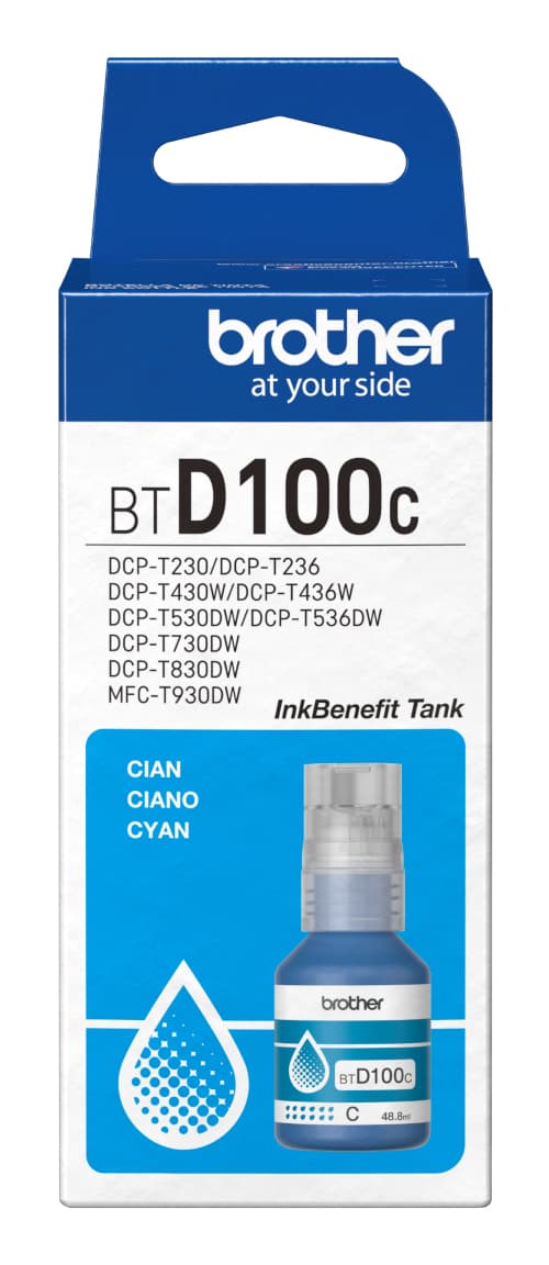 BROTHER BTD100C INK BOTTLE - CEE/GEN