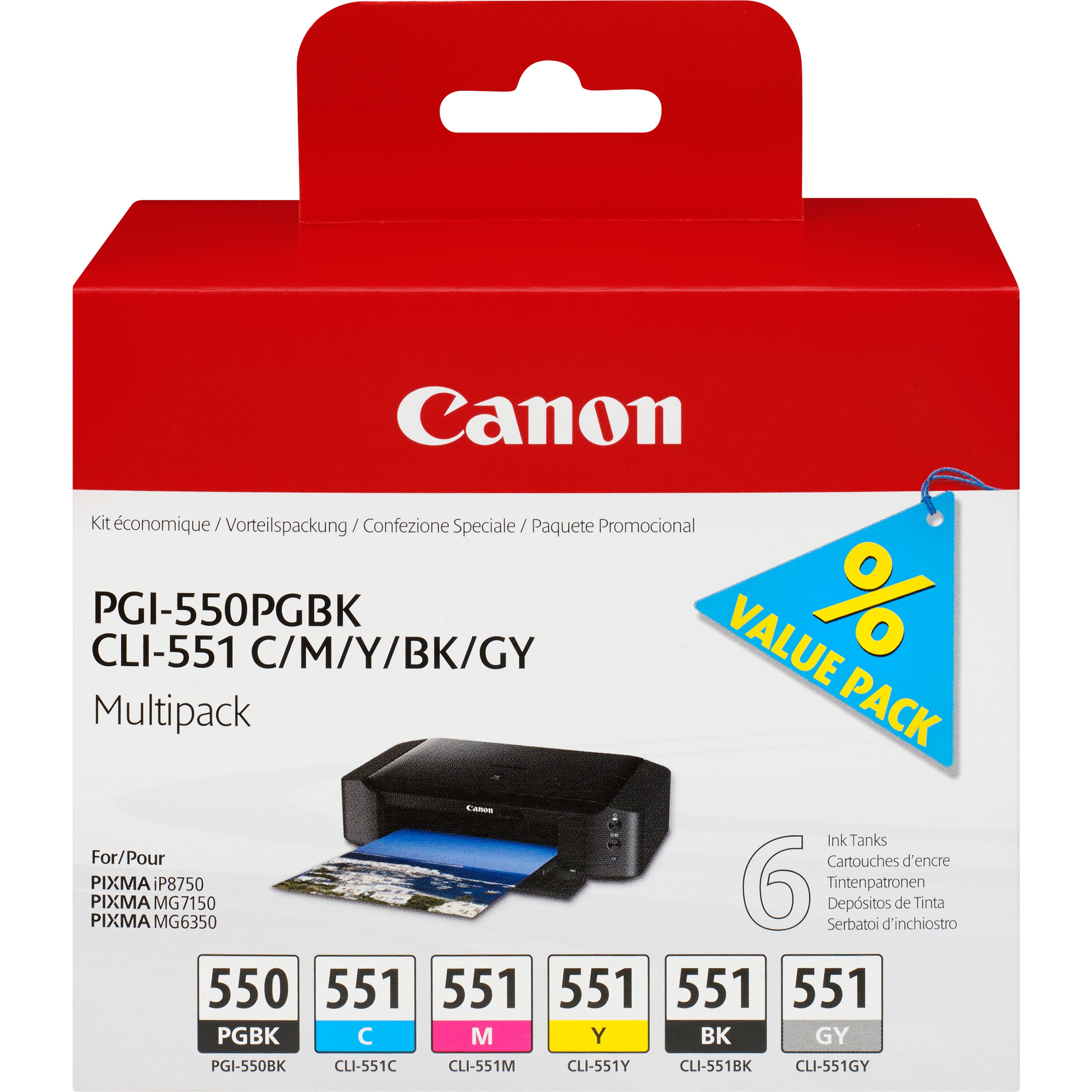CANON 1LB PGI-550 / CLI-551 ink crtg