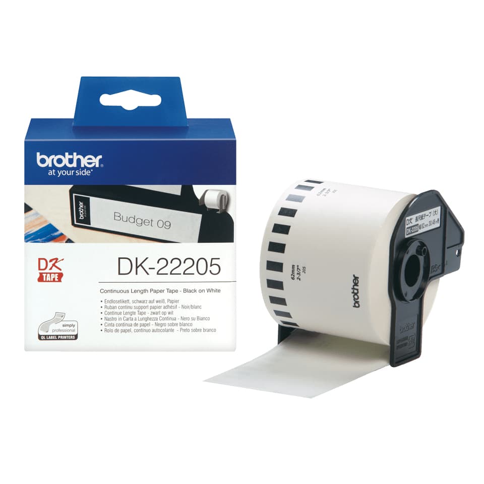 BROTHER DK22205 CONTINUOUS PAPER TAPE