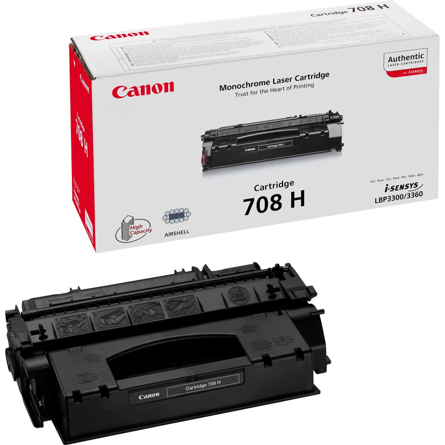 CANON CRG-708H Toner black 6000 pages