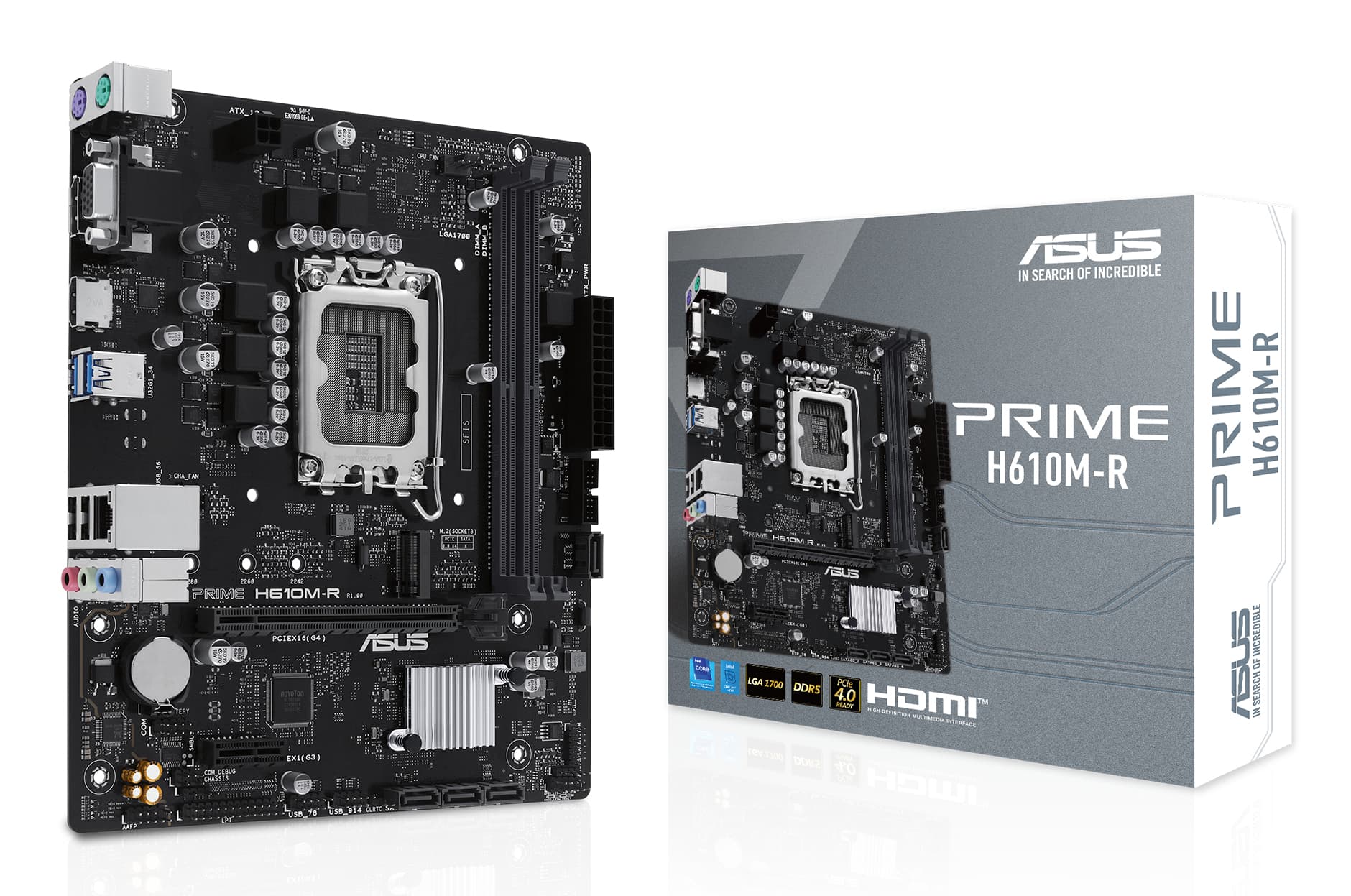 ASUS PRIME H610M-R-SI LGA1700 H610 DP
