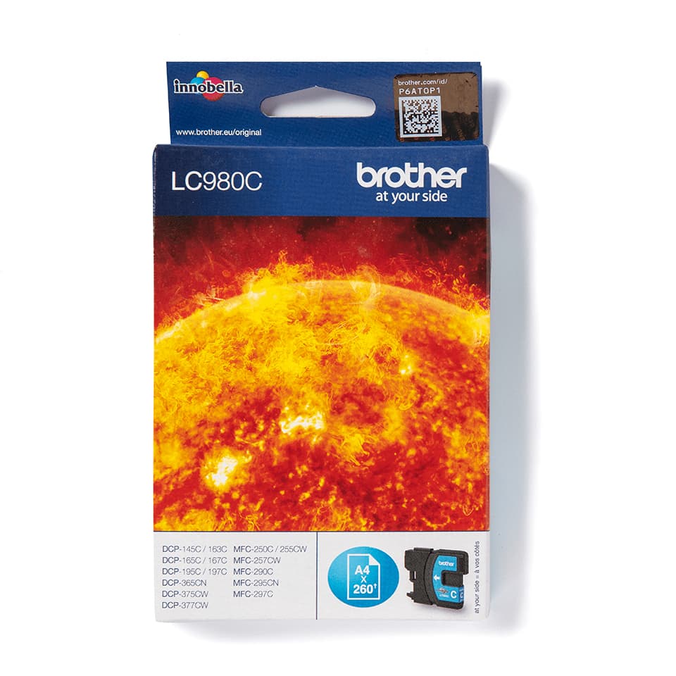 BROTHER LC-980 ink cartridge cyan