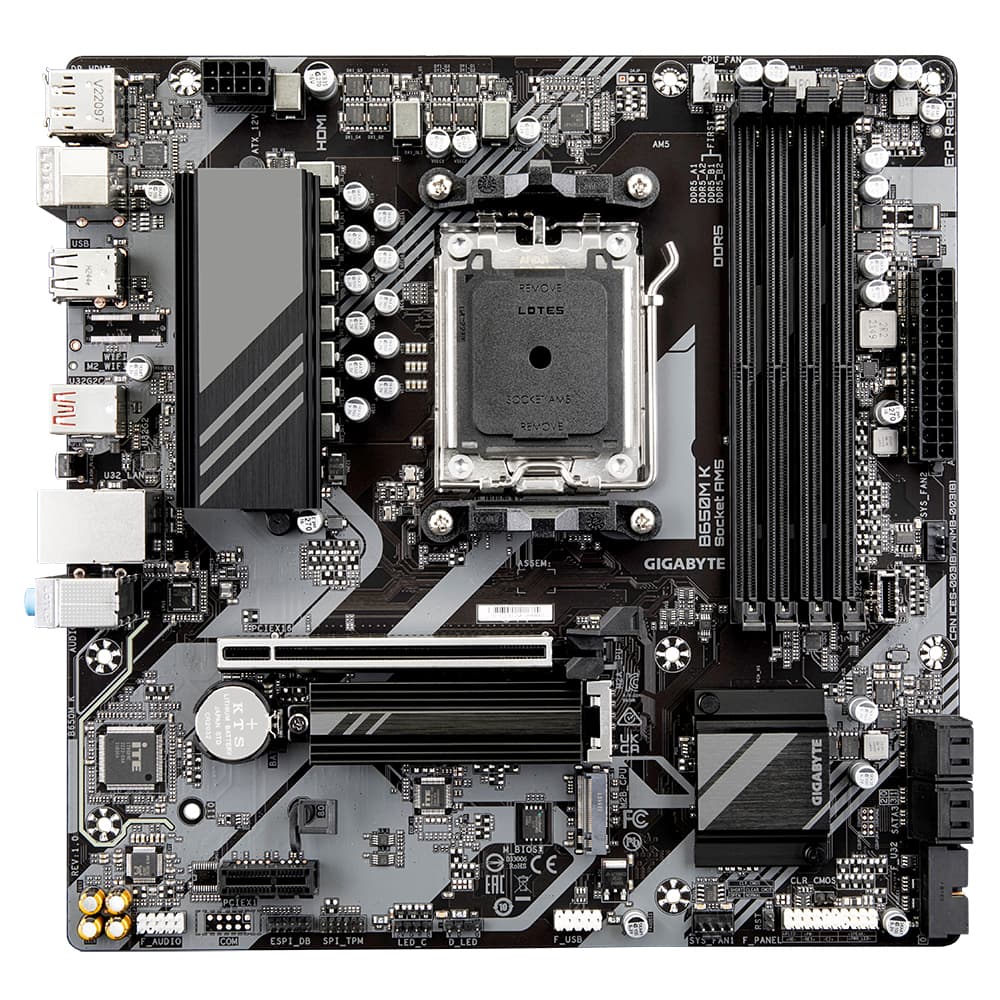 GIGABYTE B650M K AM5 MB 4xDDR5