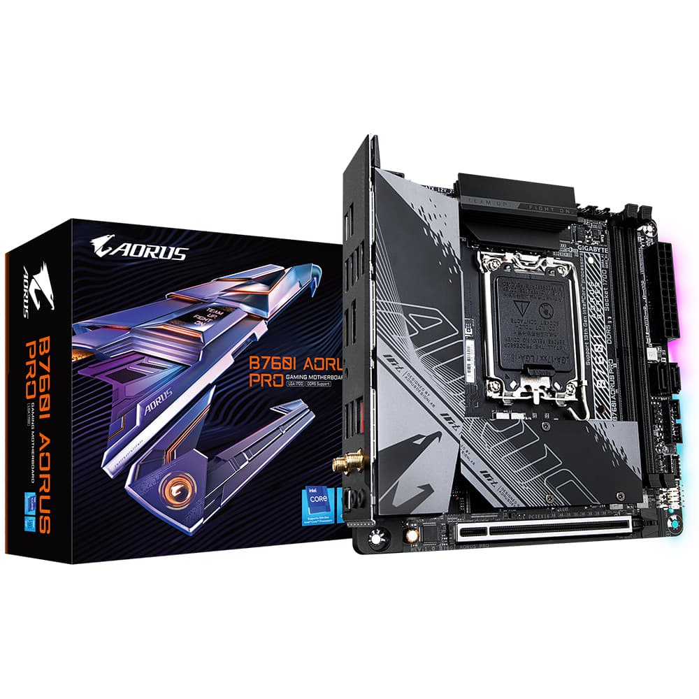 GIGABYTE B760I AORUS PRO LGA1700 miniATX