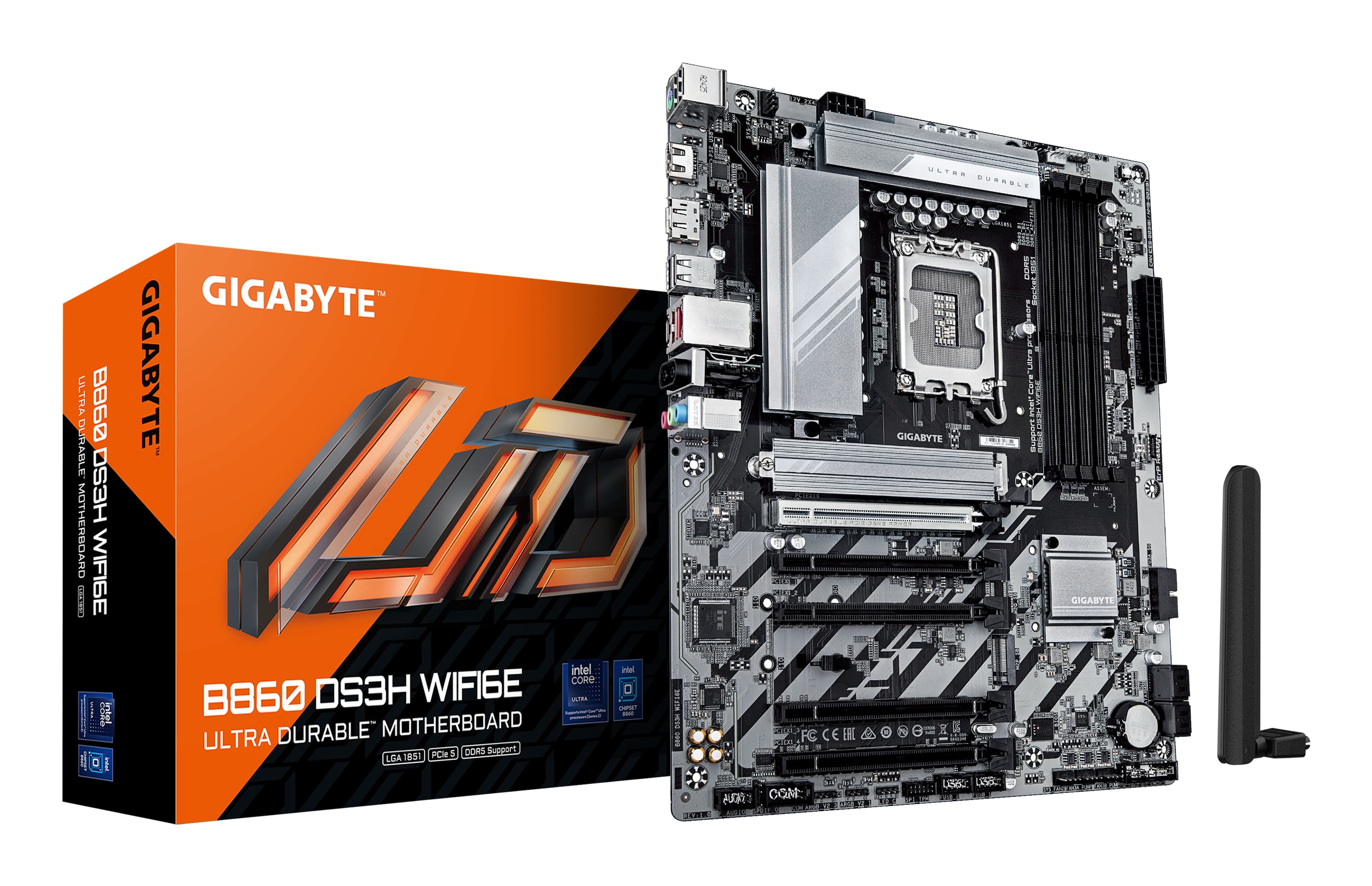 GIGABYTE B860 DS3H WIFI6E LGA1851 MB