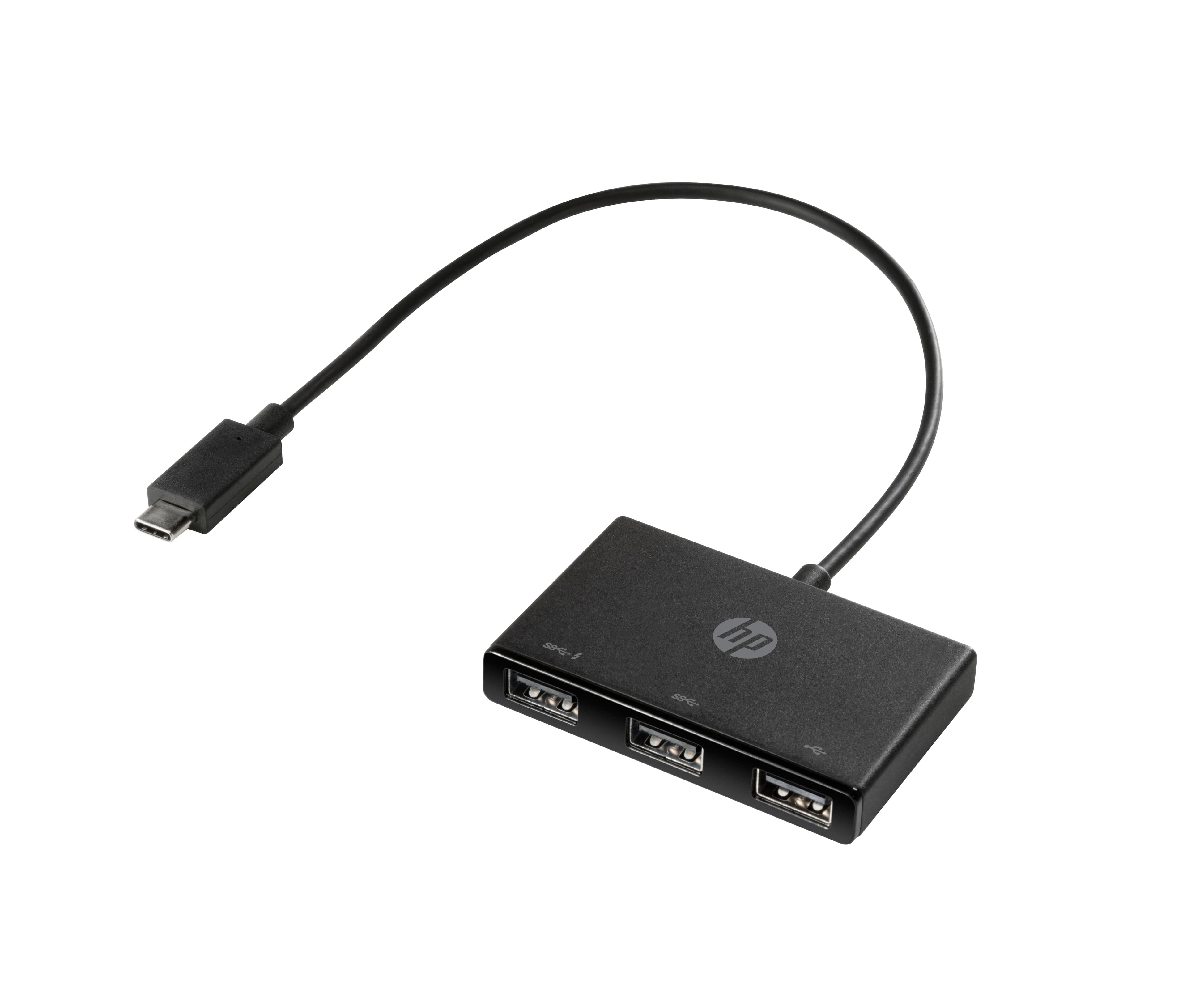HP USB-C to USB-A Hub